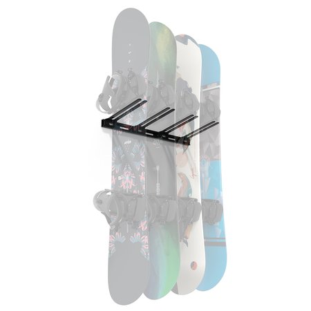 KOOVA Snowboard Wall Mount Rack Holder KV-SNOW-1